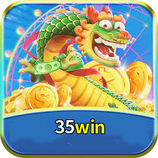 Imagem promocional da 35win mostrando a plataforma e suas vantagens
